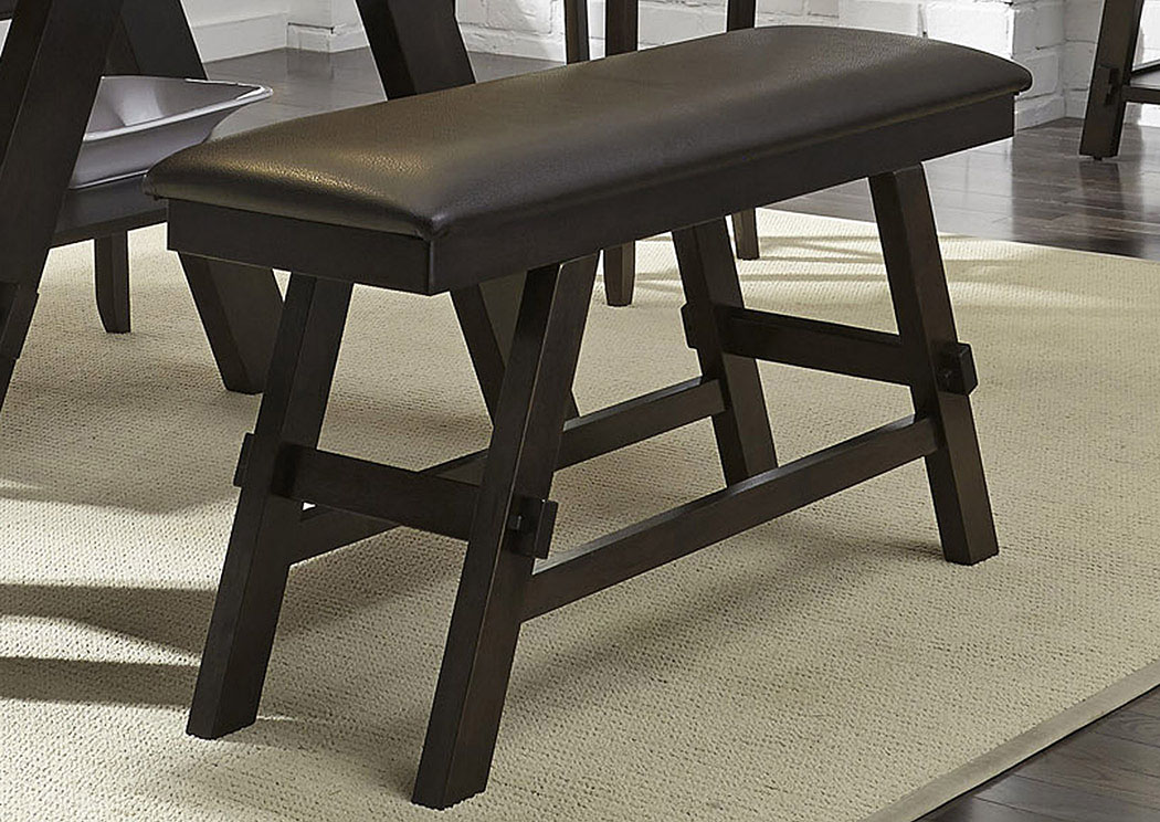 Liberty Furniture Dining Room Counter Bench (RTA) 656366 at FurnitureLand,Furniture Land