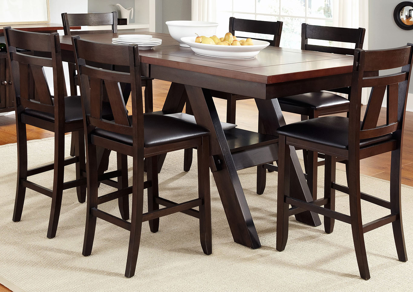 Espresso Gathering Table,Furniture Land