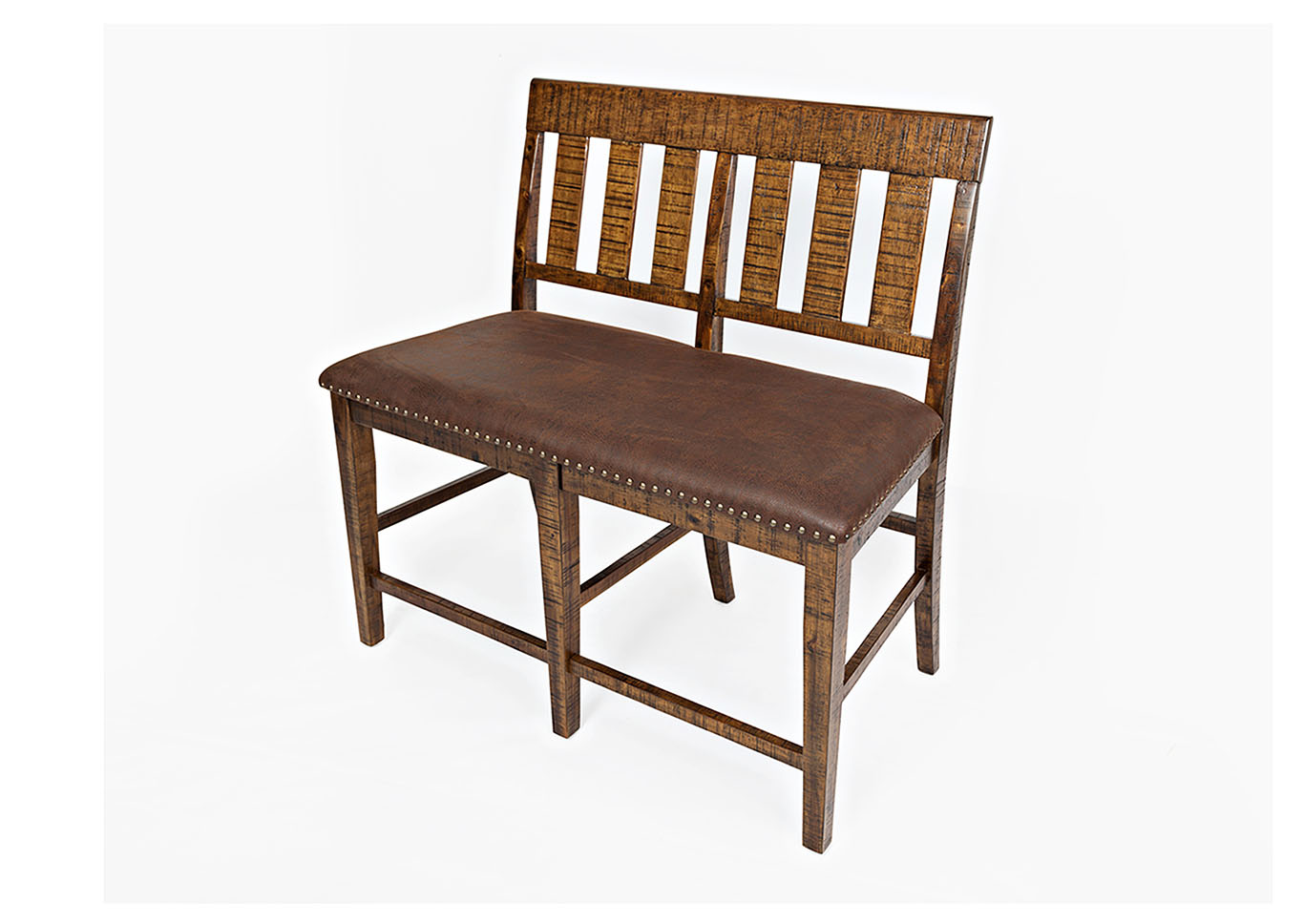 Slatback Counter Bench Stool,Furniture Land