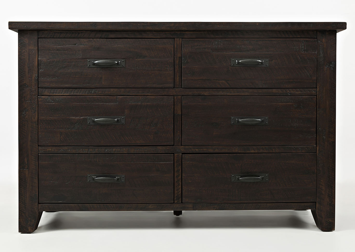 Distressed Brown 6 Drawer Dresser,Furniture Land