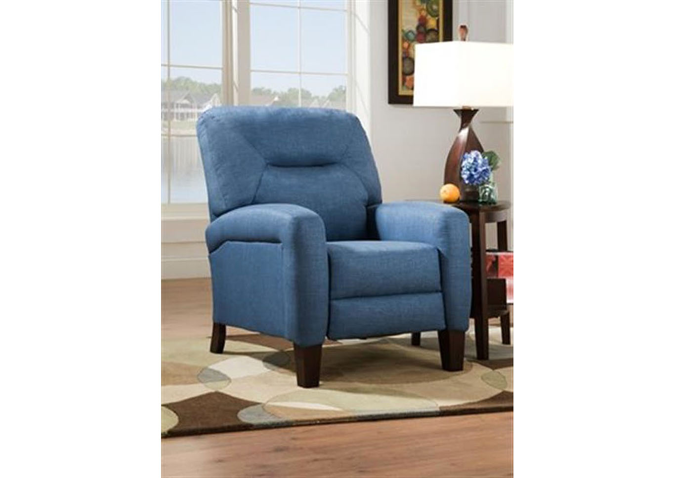 Santa Rosa Leather Hi Leg Recliner,Furniture Land