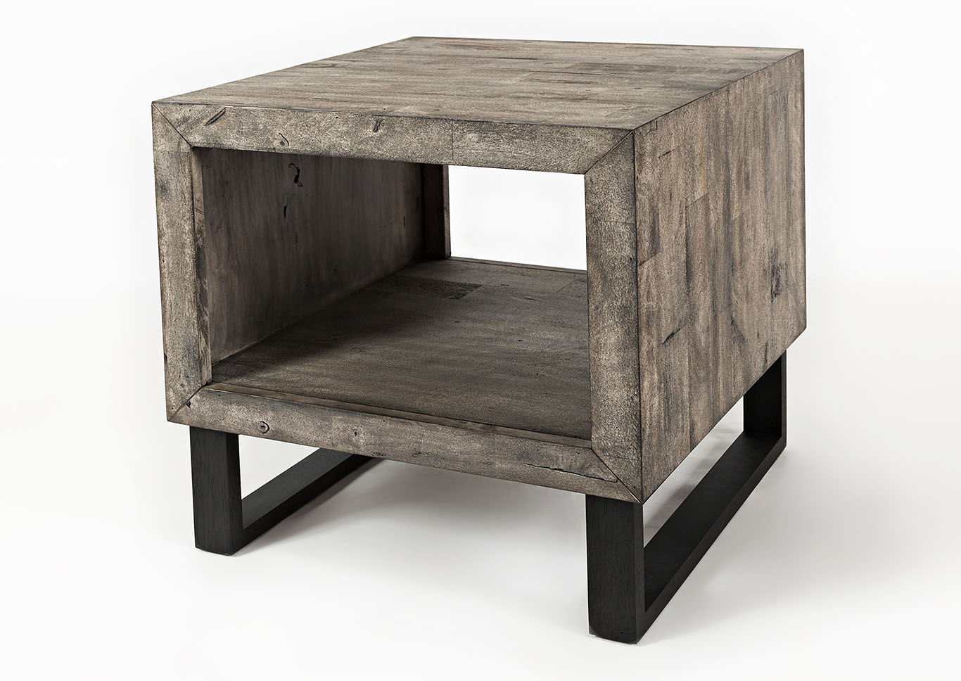 Jofran Living Room Distressed End Table 786267 at FurnitureLand,Furniture Land