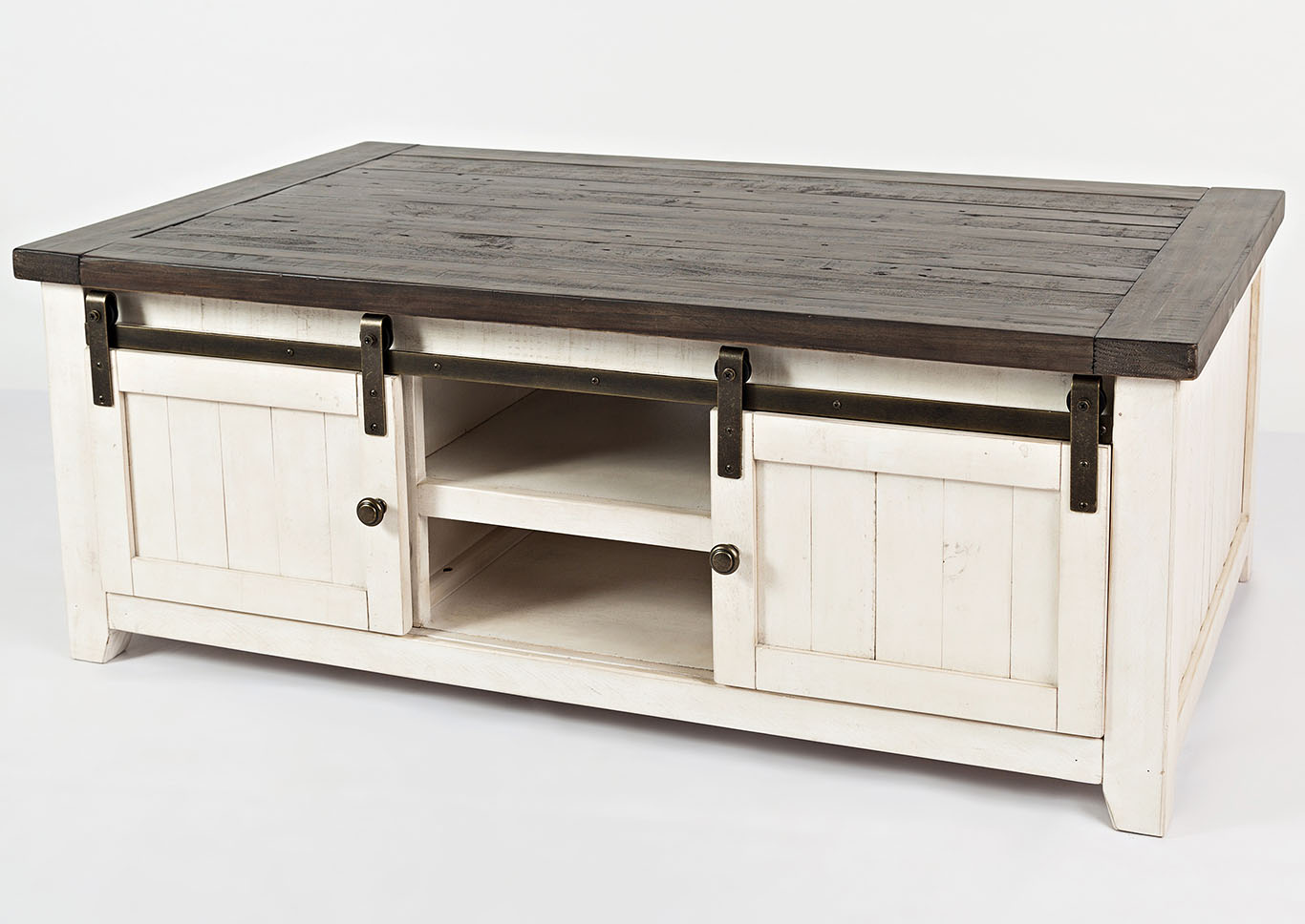 Vintage White Cocktail Table,Furniture Land