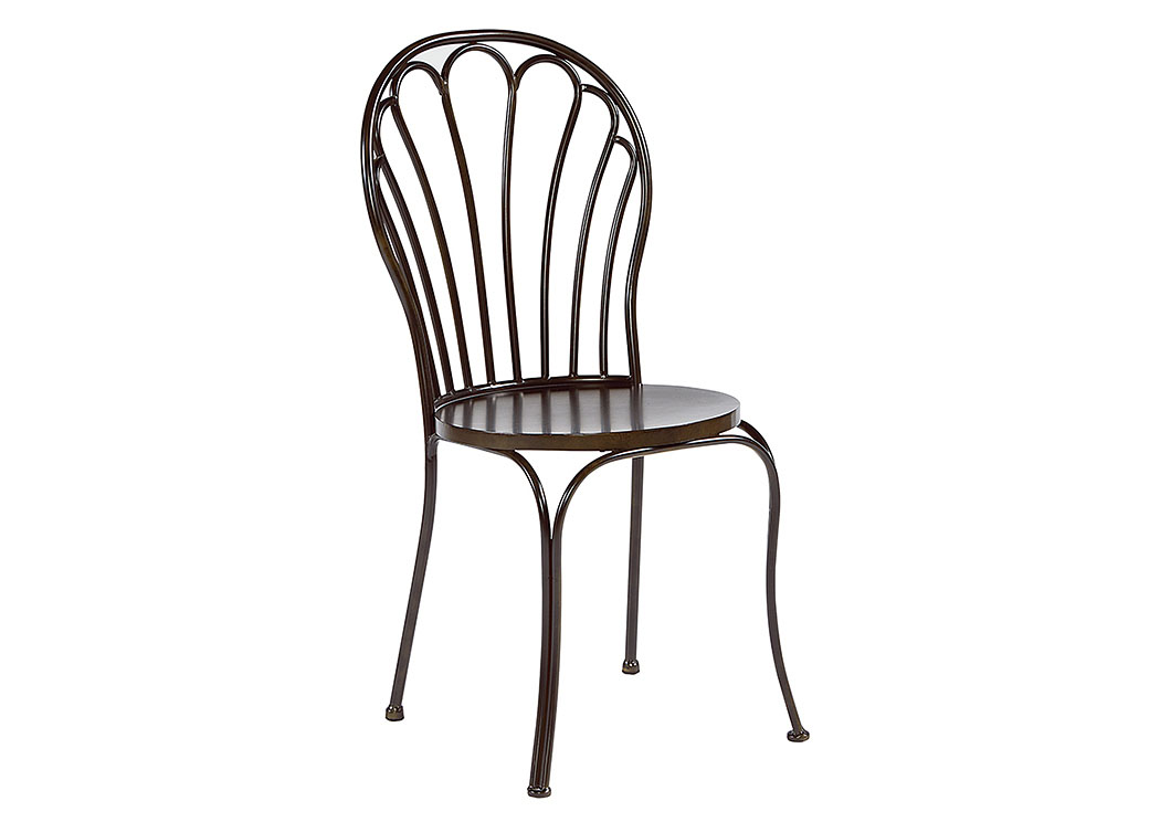 Magnolia Home by Joanna Gaines Dining Room Peacock Chair, Blackened Bronze 748375 at FurnitureLand,Furniture Land