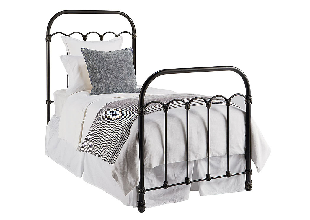 Magnolia Home by Colonnade Bedroom Metal Full Bed, Blackened Bronze Finish 765540 at FurnitureLand,Furniture Land