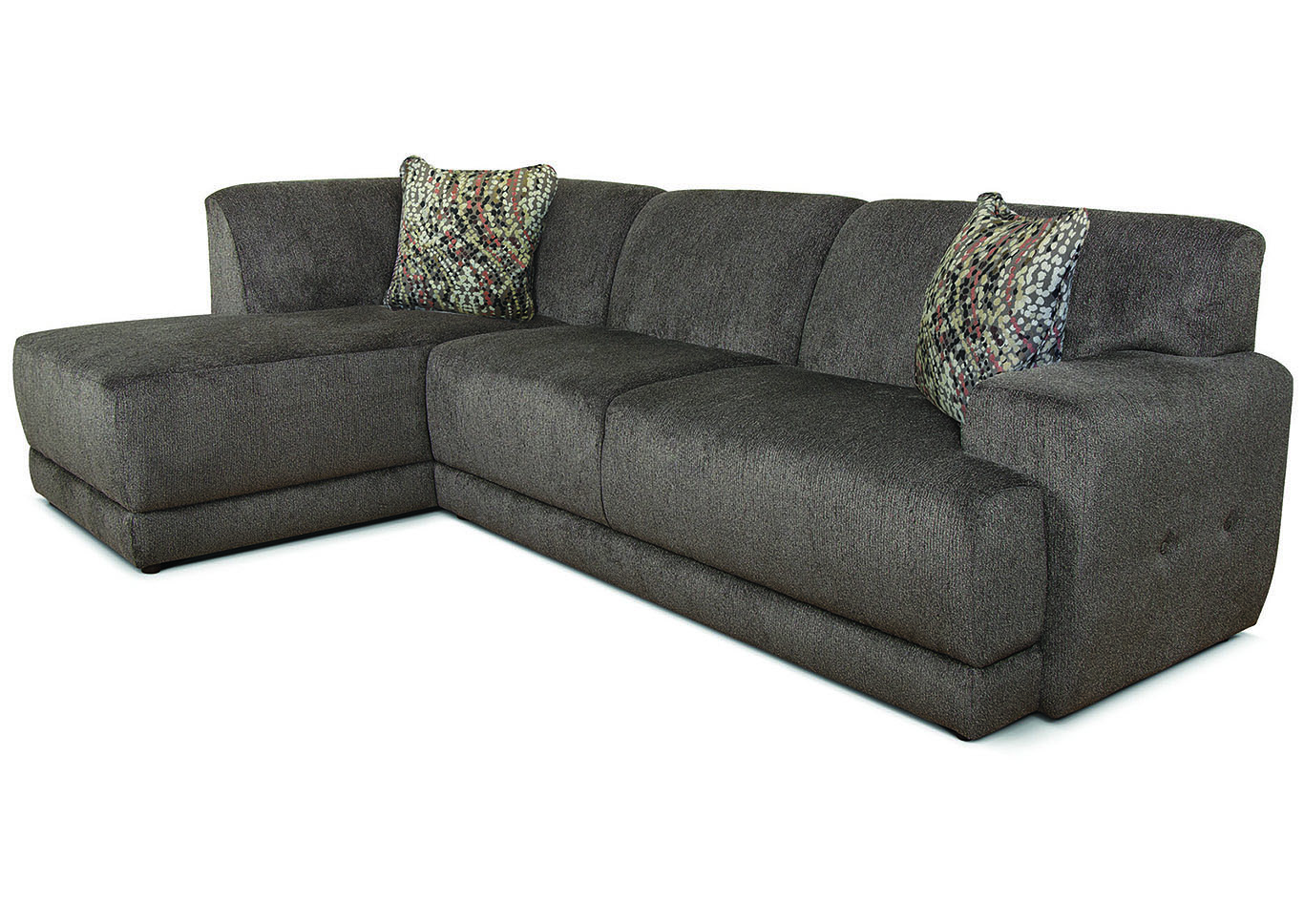 England Cornell Pewter Sectional Sofa,Furniture Land