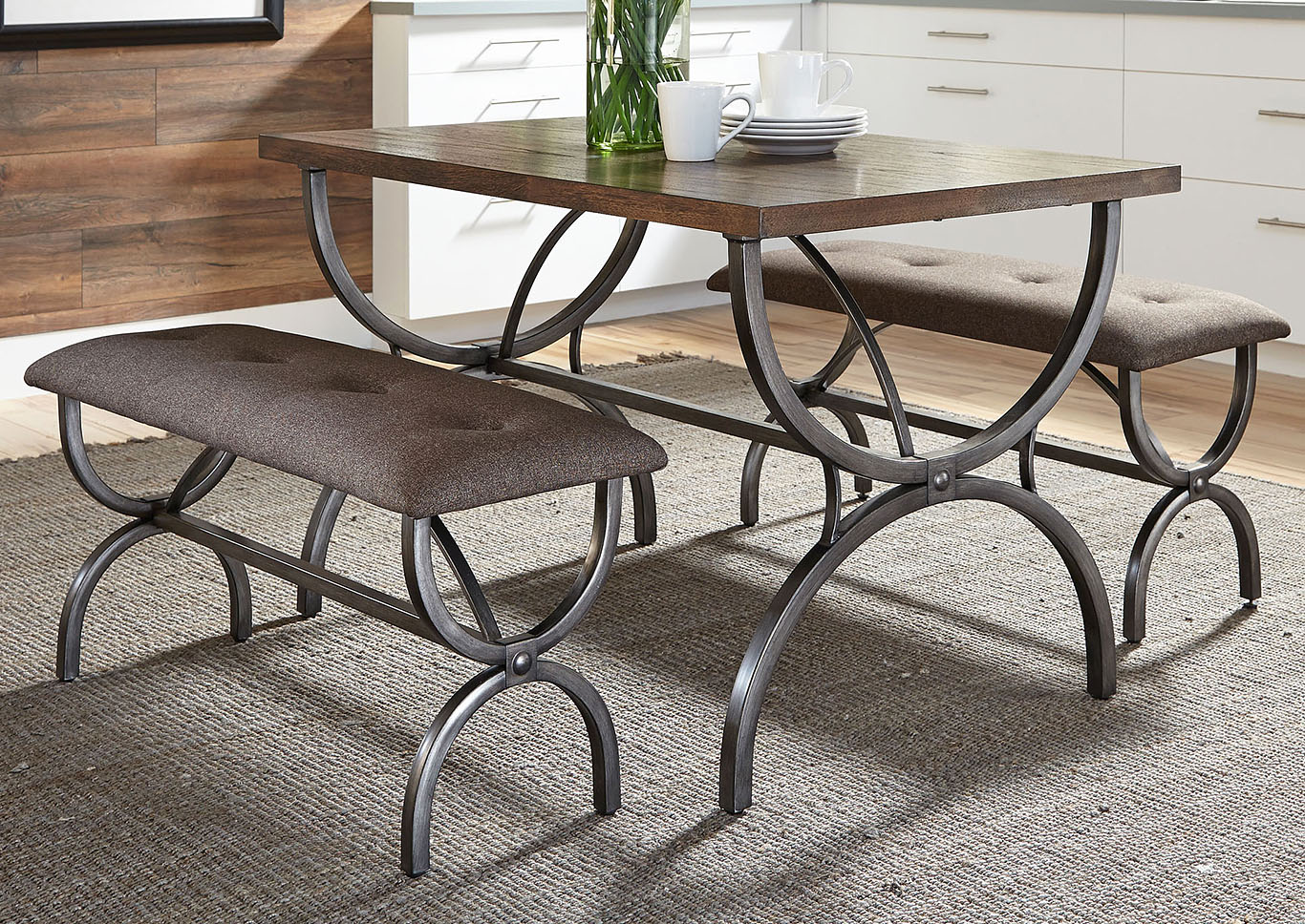 3-Piece Rectangular Table Set,Furniture Land