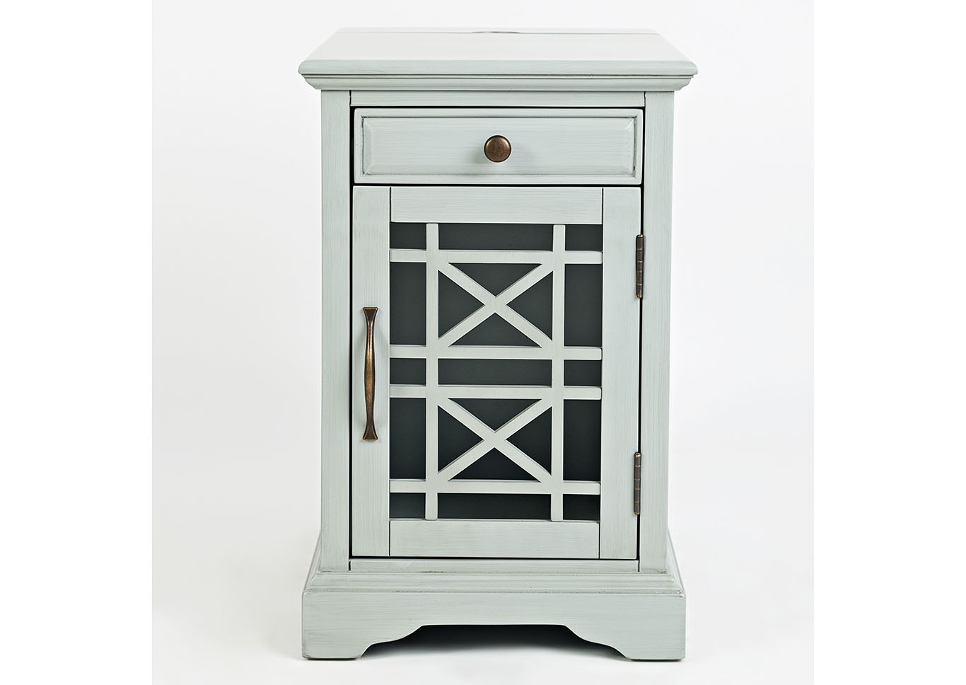 Earl Grey Chairside Table,Furniture Land