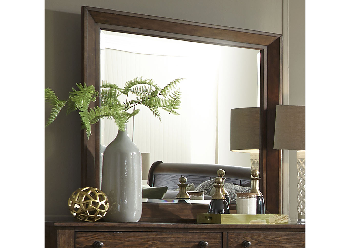 Liberty Grandpas Pebble Rock Mirror,Furniture Land