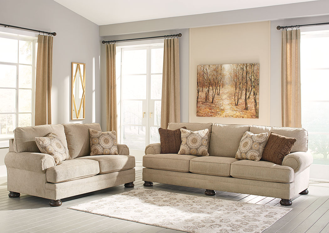 Quarry Hill Quartz Sofa and Loveseat,Furniture Land
