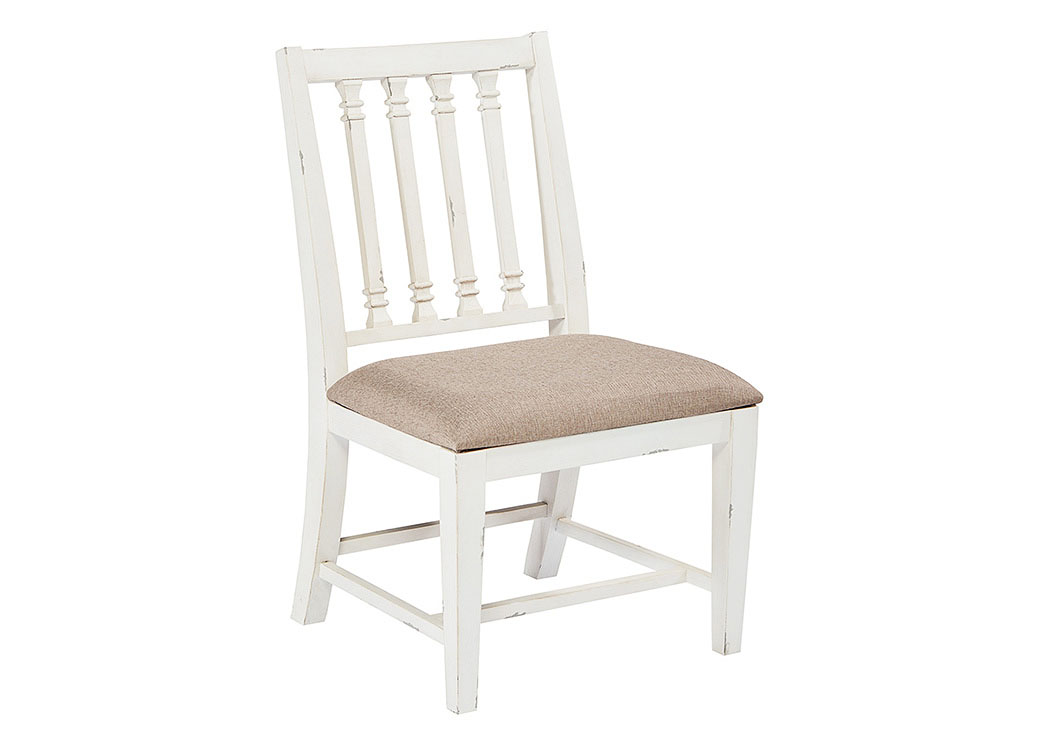 Magnolia Home by Joanna Gaines Dining Room Side Chair, Jo's White 748358 at FurnitureLand,Furniture Land