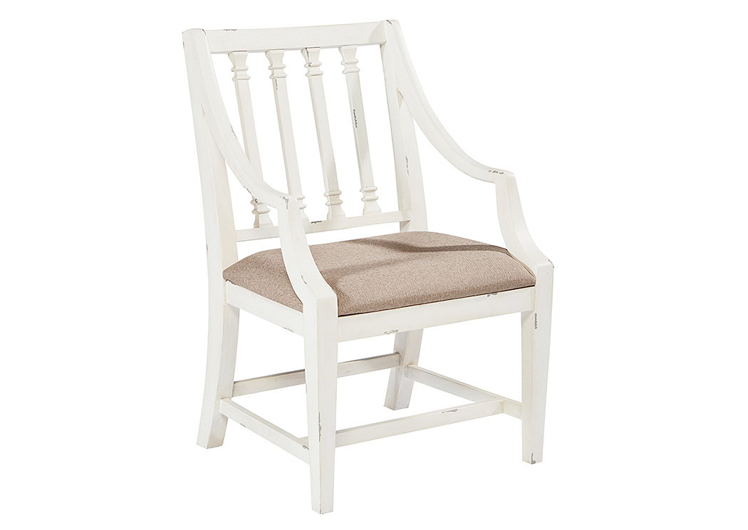 Magnolia Home by Joanna Gaines Dining Room Revival Arm Chair 748359 at FurnitureLand,Furniture Land