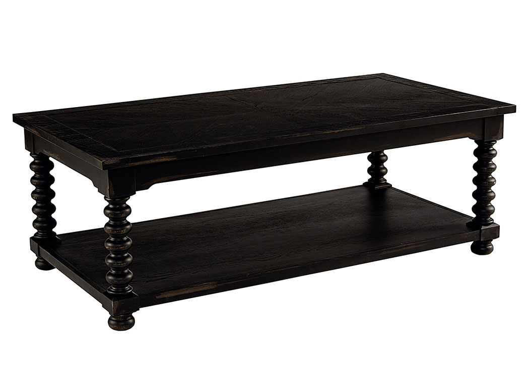 Magnolia Home by Joanna Gaines Living Room Table, Coffee, Spool Leg 771175 at FurnitureLand,Furniture Land