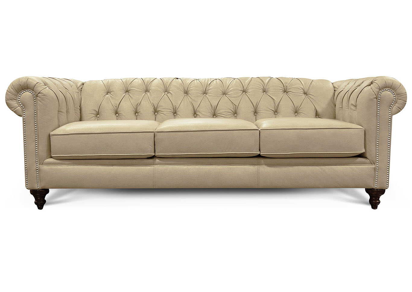 England Evolution Pumice Leather Sofa,Furniture Land