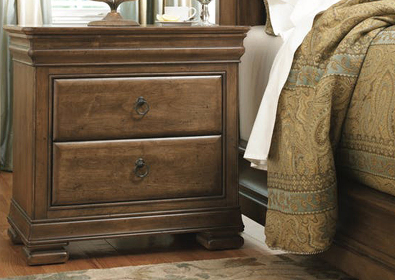 Universal Furniture Bedroom Nightstand 524661 at FurnitureLand,Furniture Land