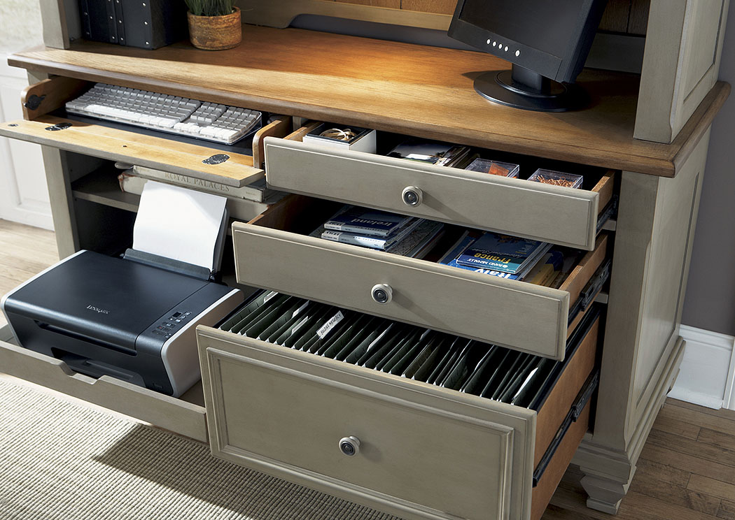 Liberty Furniture Home Office Jr Executive Credenza 715522 at FurnitureLand,Furniture Land