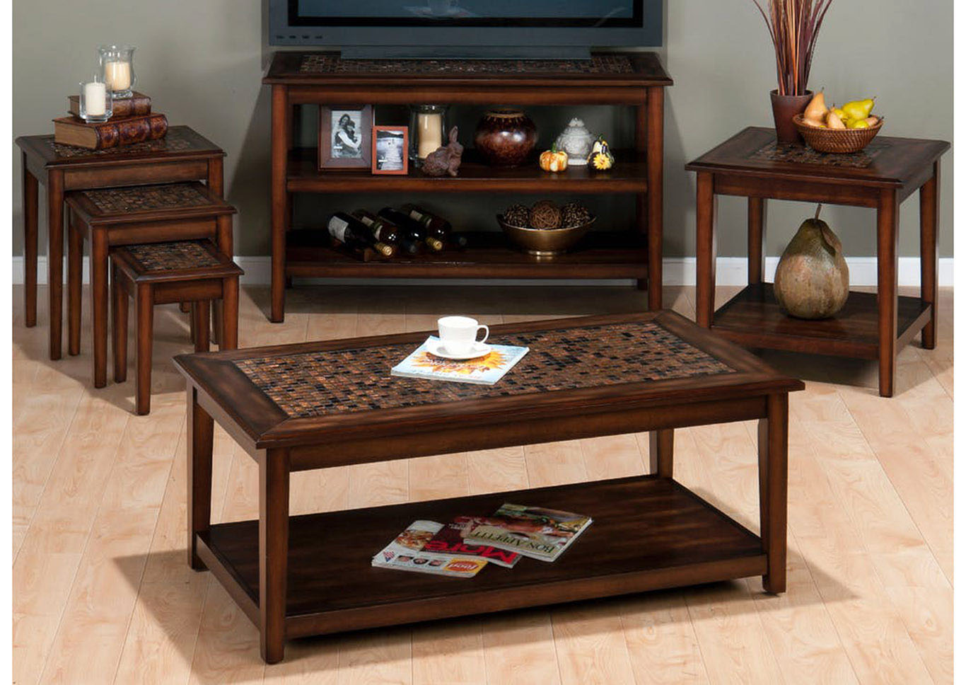 Jofran Living Room End Table 553764 at FurnitureLand,Furniture Land