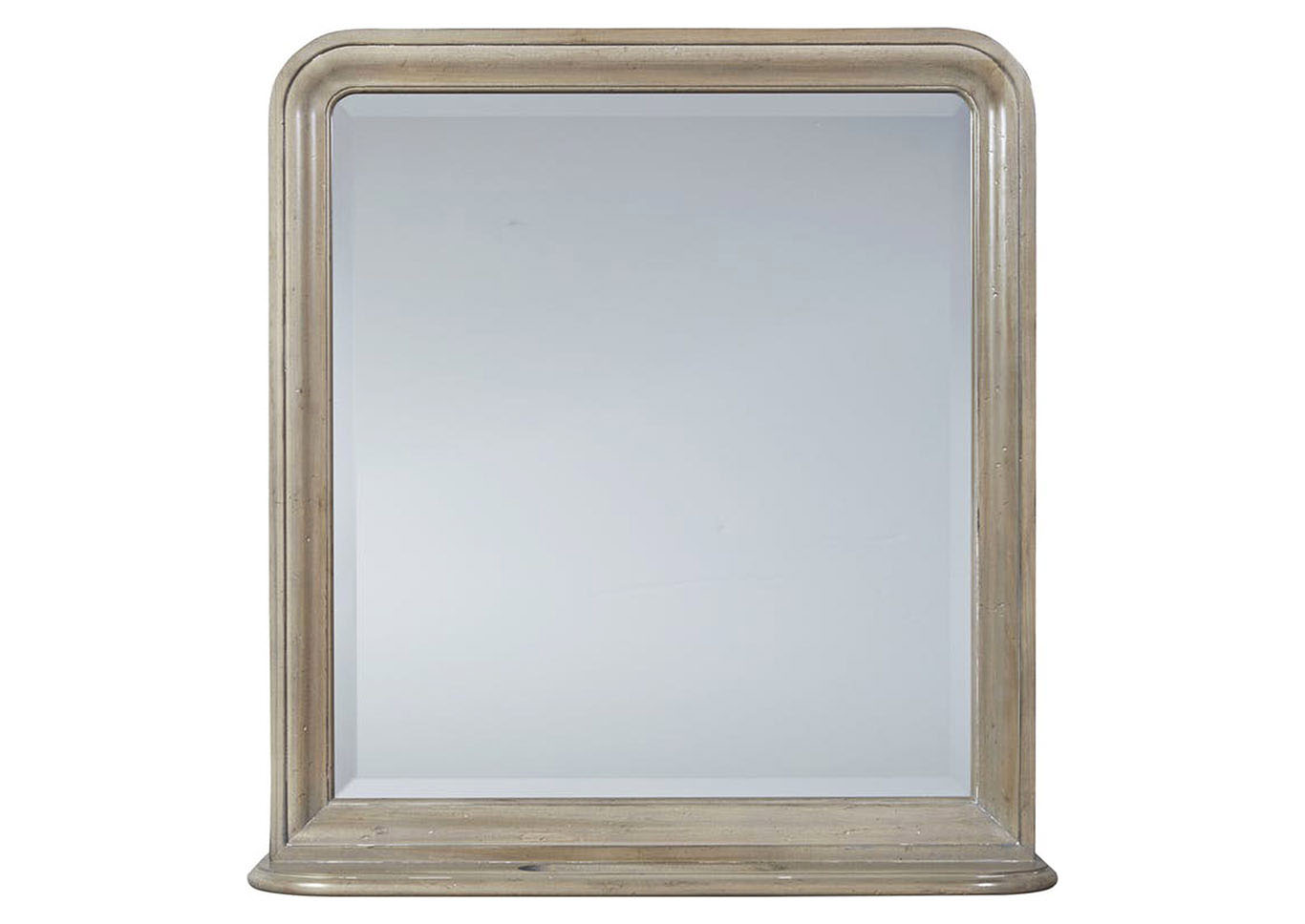Driftwood Finish Storage Mirror,Furniture Land