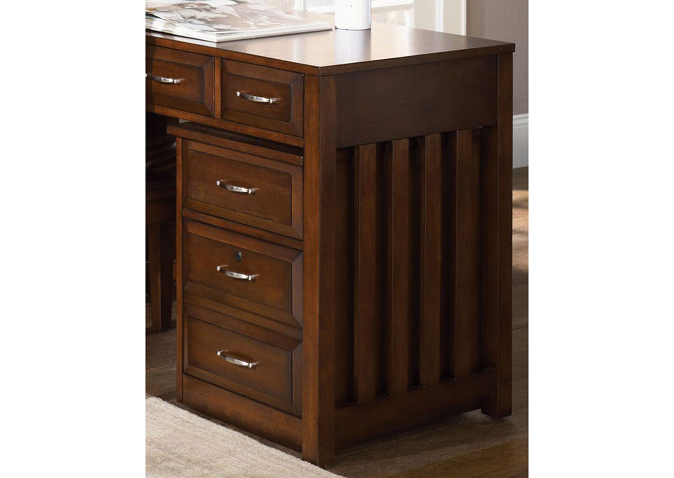 Liberty Furniture Home Office Mobile File Cabinet 627052 at FurnitureLand,Furniture Land