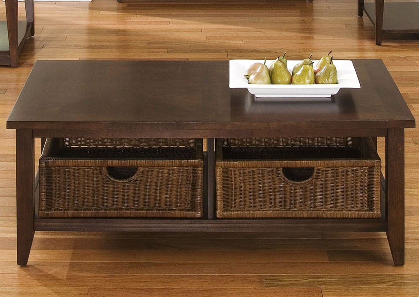 Liberty Furniture Living Room Basket Cocktail Table 628187 at FurnitureLand,Furniture Land