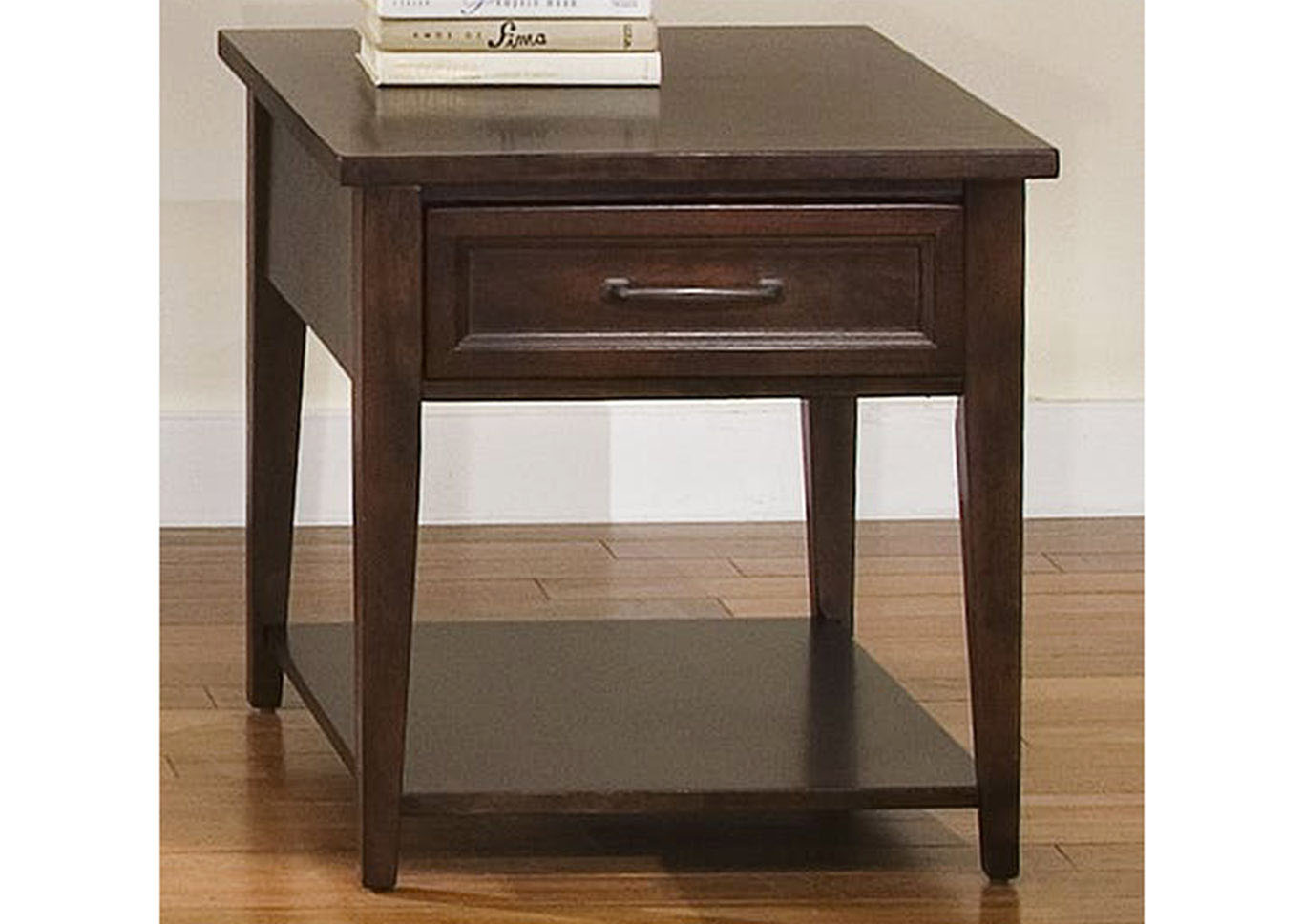 Liberty Furniture Living Room Rectangular End Table 628189 at FurnitureLand,Furniture Land