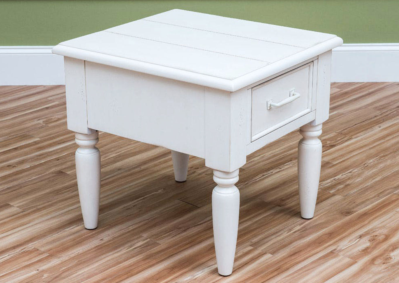 Klaussner International Living Room Sea Breeze End Table 638892 at FurnitureLand,Furniture Land