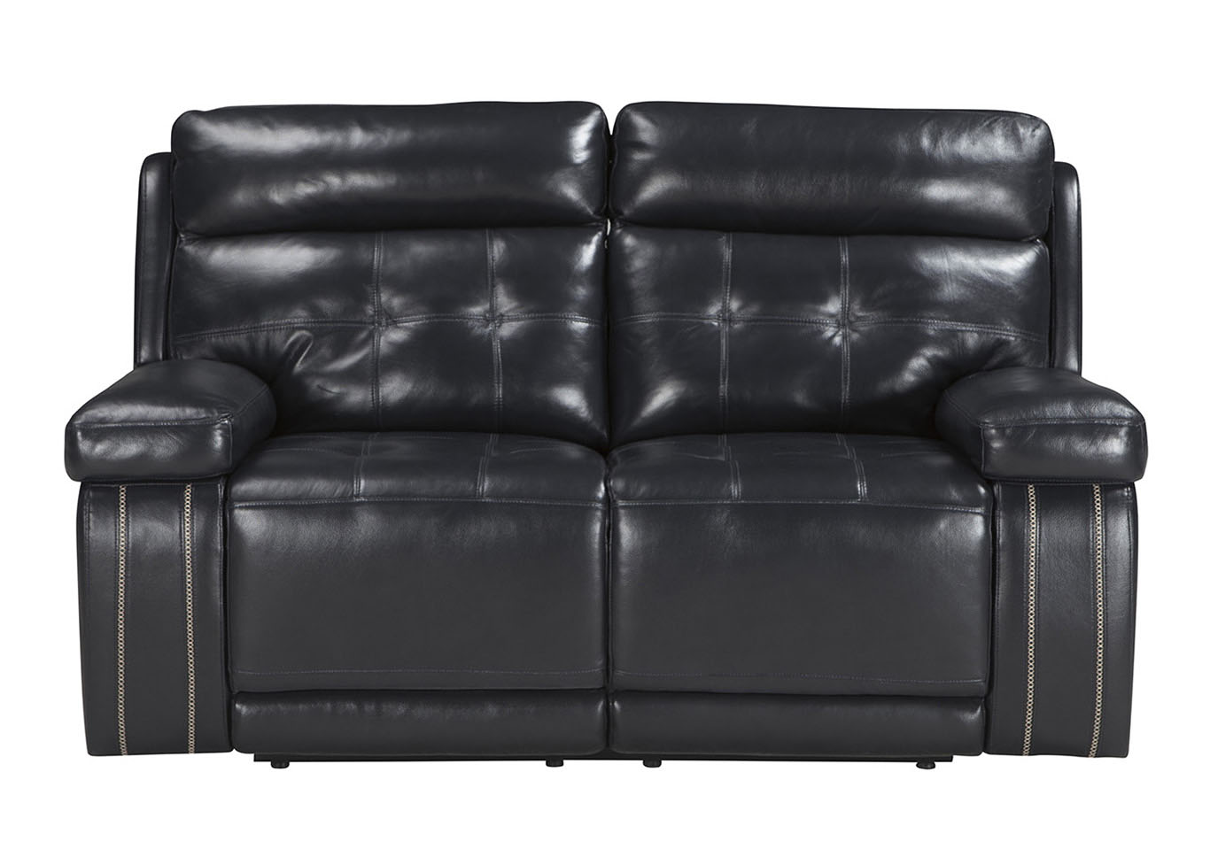 Signature Design by Ashley Living Room PWR REC Loveseat/ADJ Headrest 792113 at FurnitureLand,Furniture Land