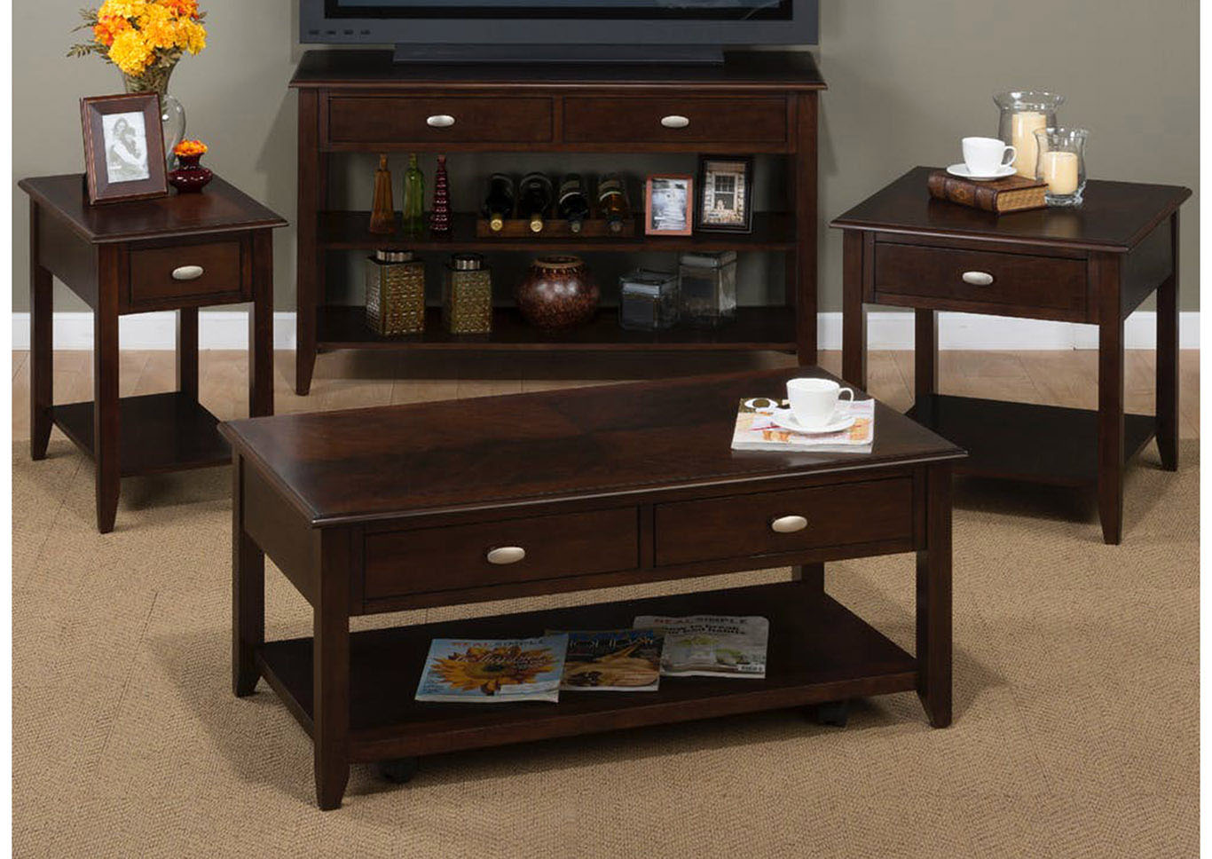 Jofran Living Room End Table 659896 at FurnitureLand,Furniture Land