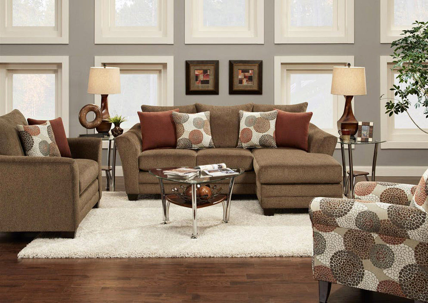 Fusion Living Room Chofa 685325 at FurnitureLand,Furniture Land