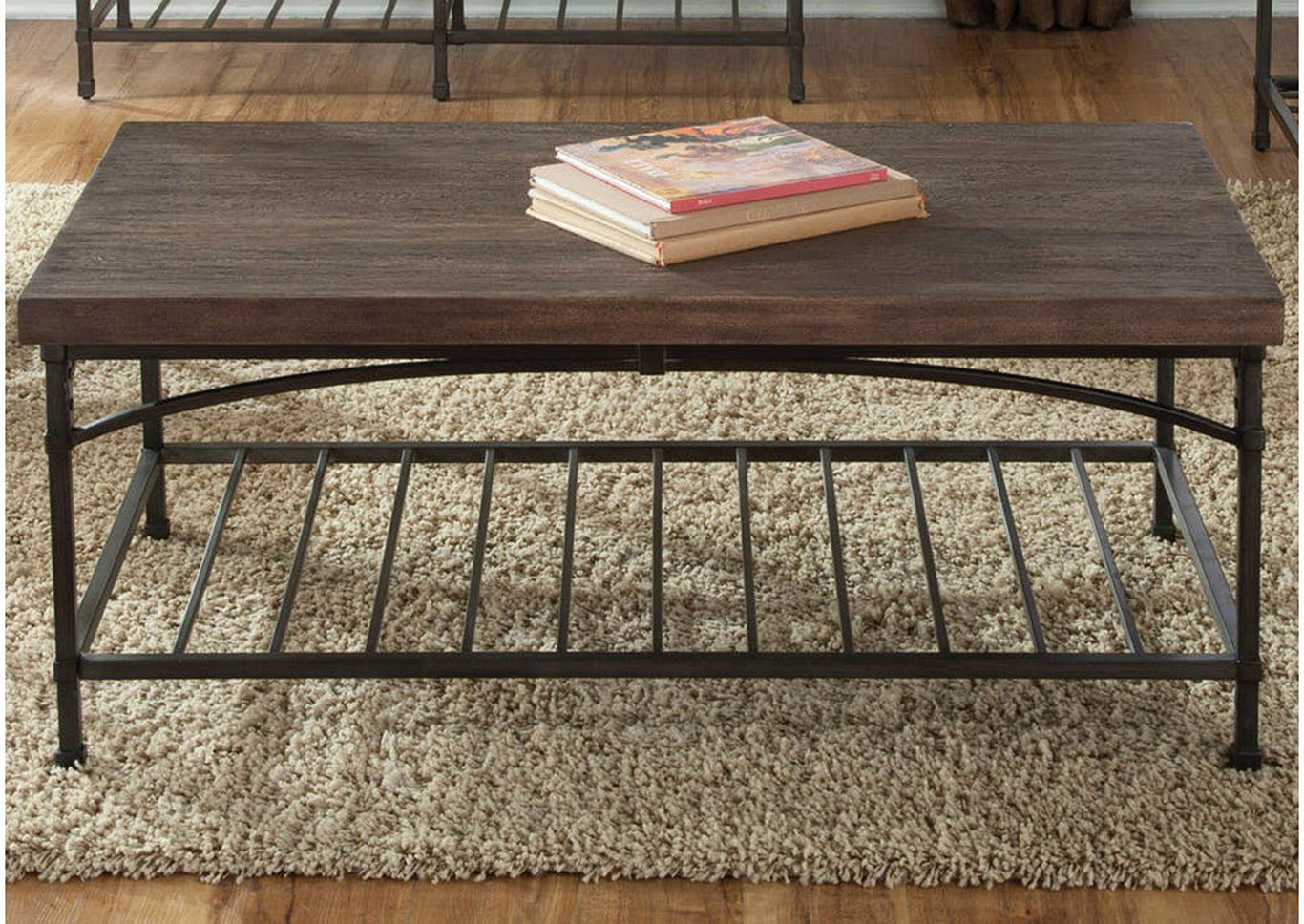 Liberty Furniture Living Room Cocktail Table 687903 at FurnitureLand,Furniture Land