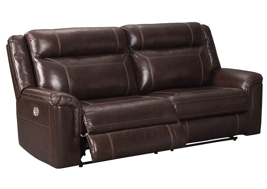 Signature Design by Ashley Living Room PWR REC Sofa with ADJ Headrest 834077 at FurnitureLand,Furniture Land