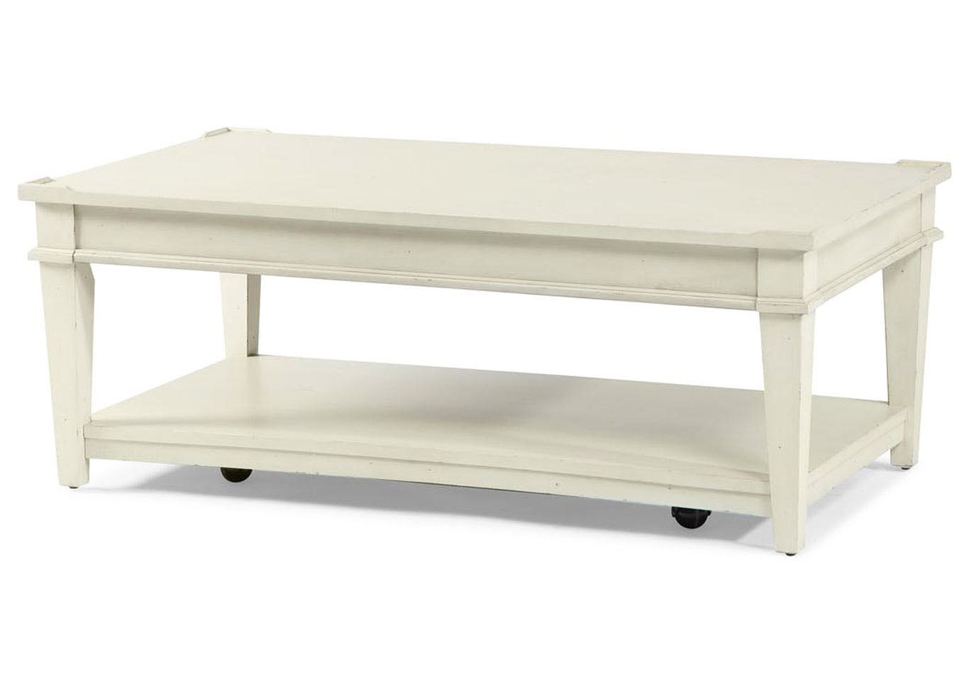 TY-C Living Room Azalea Cocktail Table Whipped Cream 718327 at FurnitureLand,Furniture Land