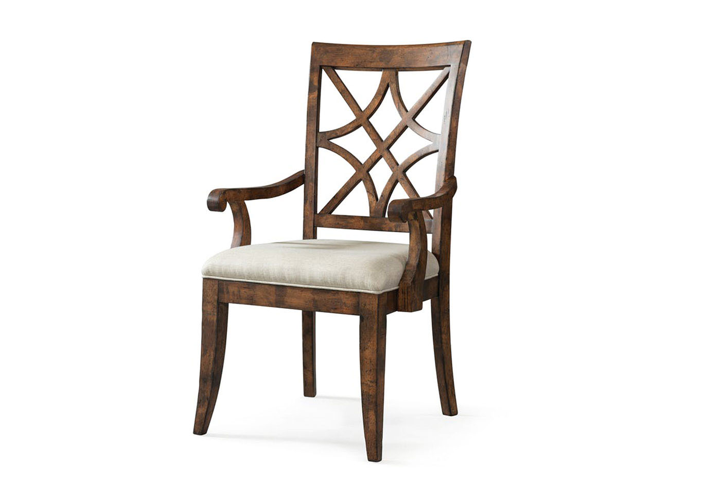 TY-C Dining Room Nashville Arm Chair Coffee 718347 at FurnitureLand,Furniture Land