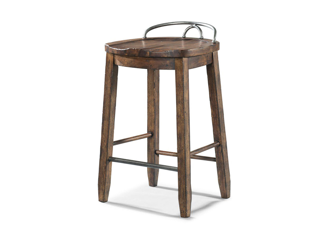 TY-C Dining Room Cowboy Saddle Stool Coffee 718365 at FurnitureLand,Furniture Land