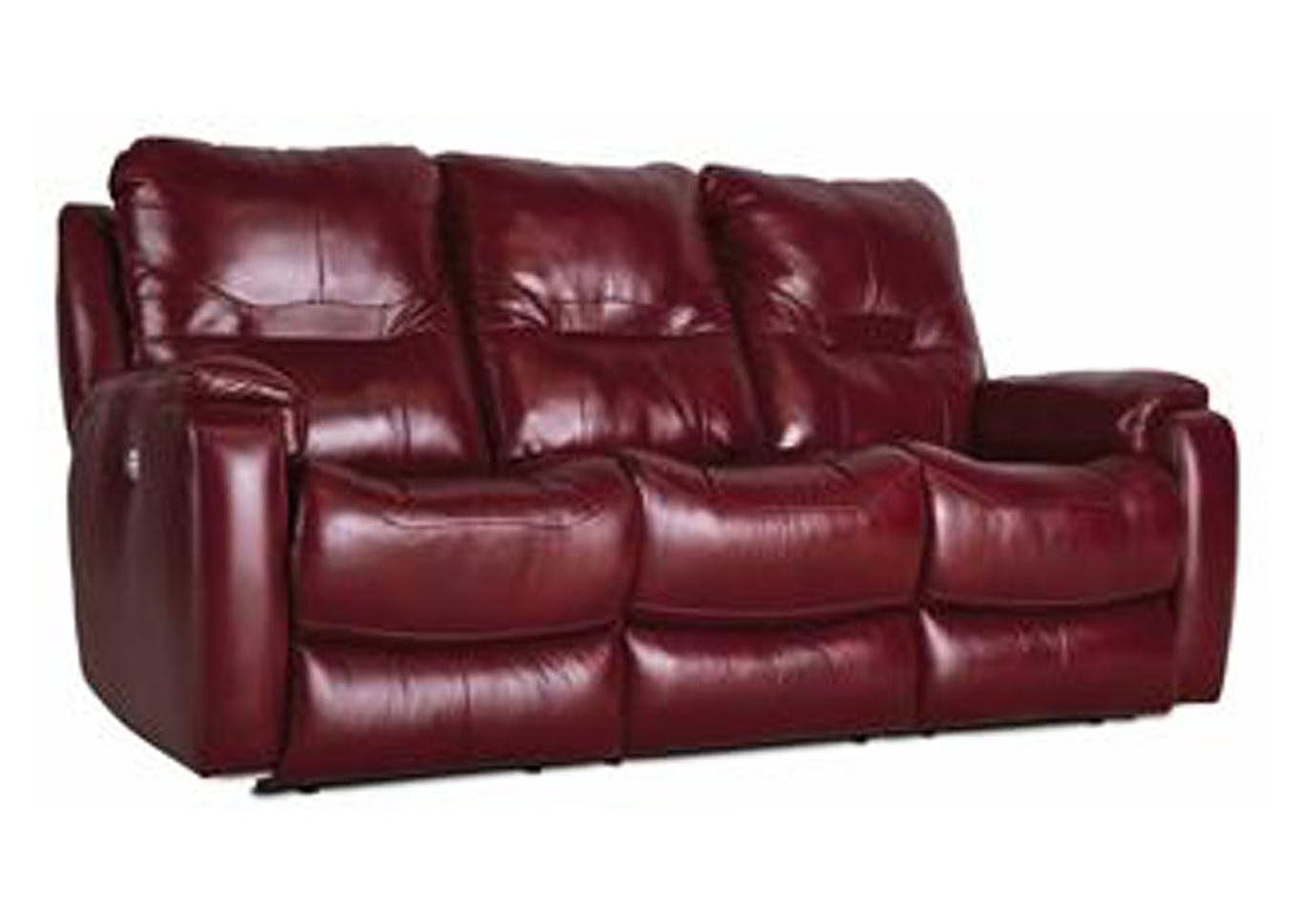 Alfresco Marsala Double Reclining Sofa w/ Power Headrest & Lumbar,Furniture Land