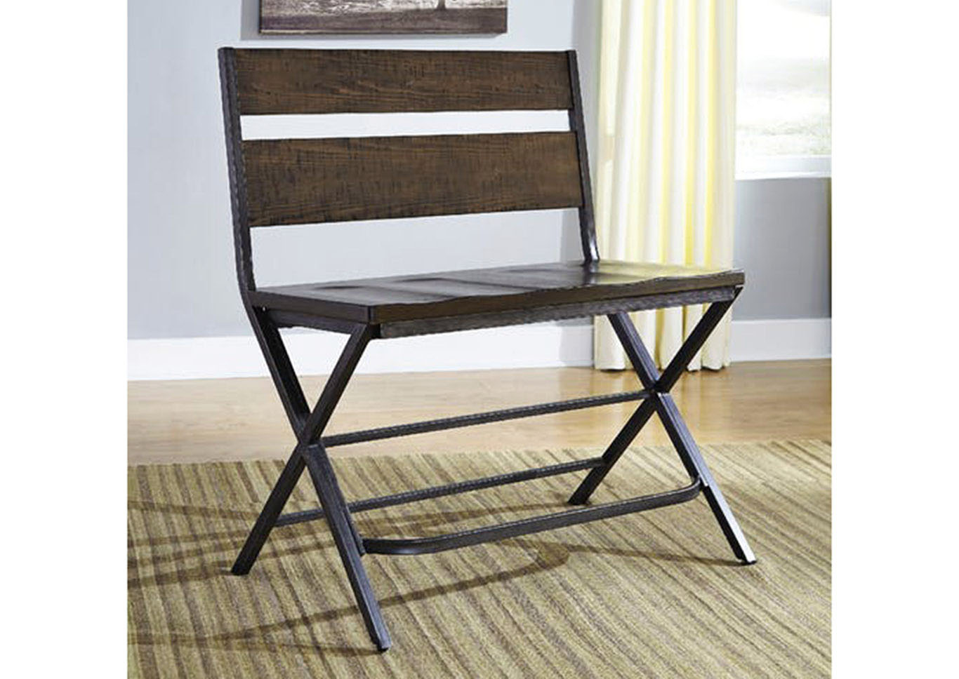 Medium Brown Double Count Stool,Furniture Land