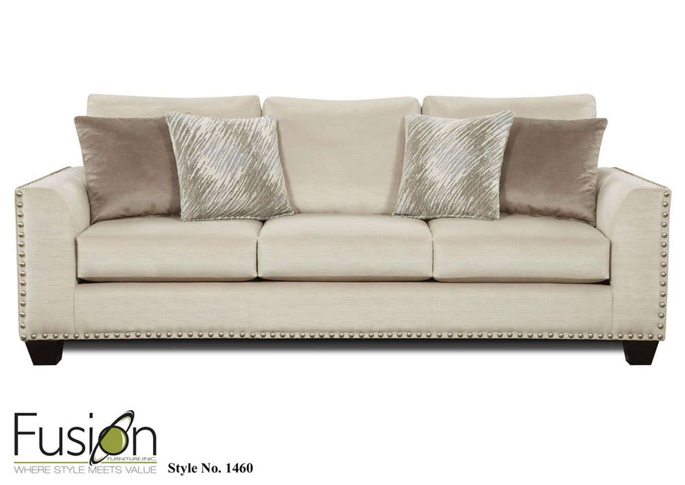 Fusion Living Room Sofa 761340 at FurnitureLand,Furniture Land