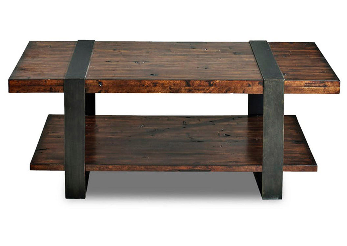 Klaussner International Living Room Timber Forge Cocktail Table 762943 at FurnitureLand,Furniture Land