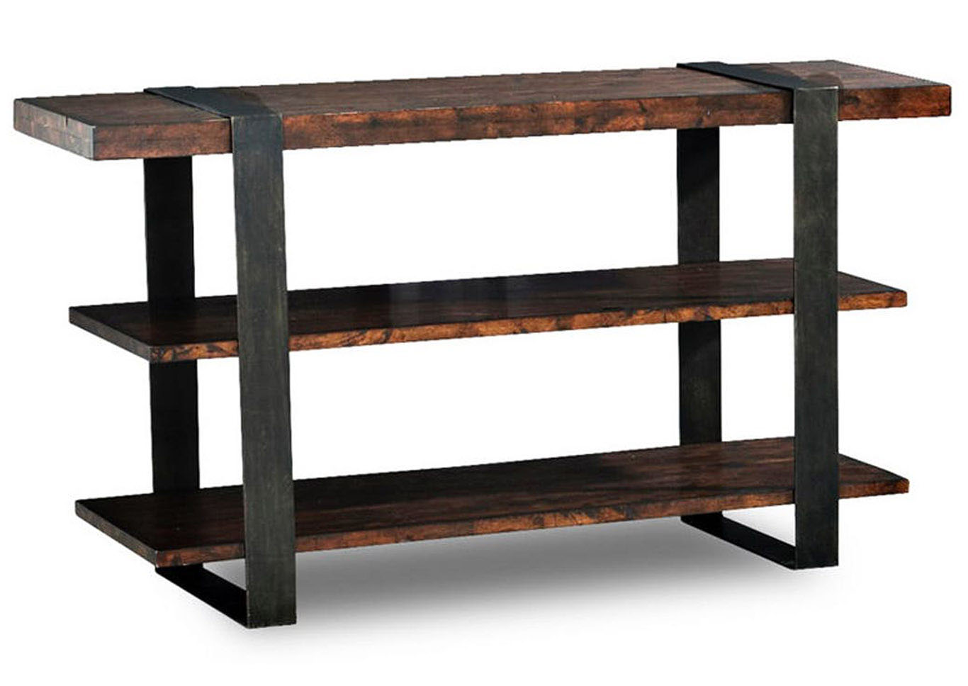 Klaussner International Living Room Timber Forge Sofa Table 762945 at FurnitureLand,Furniture Land