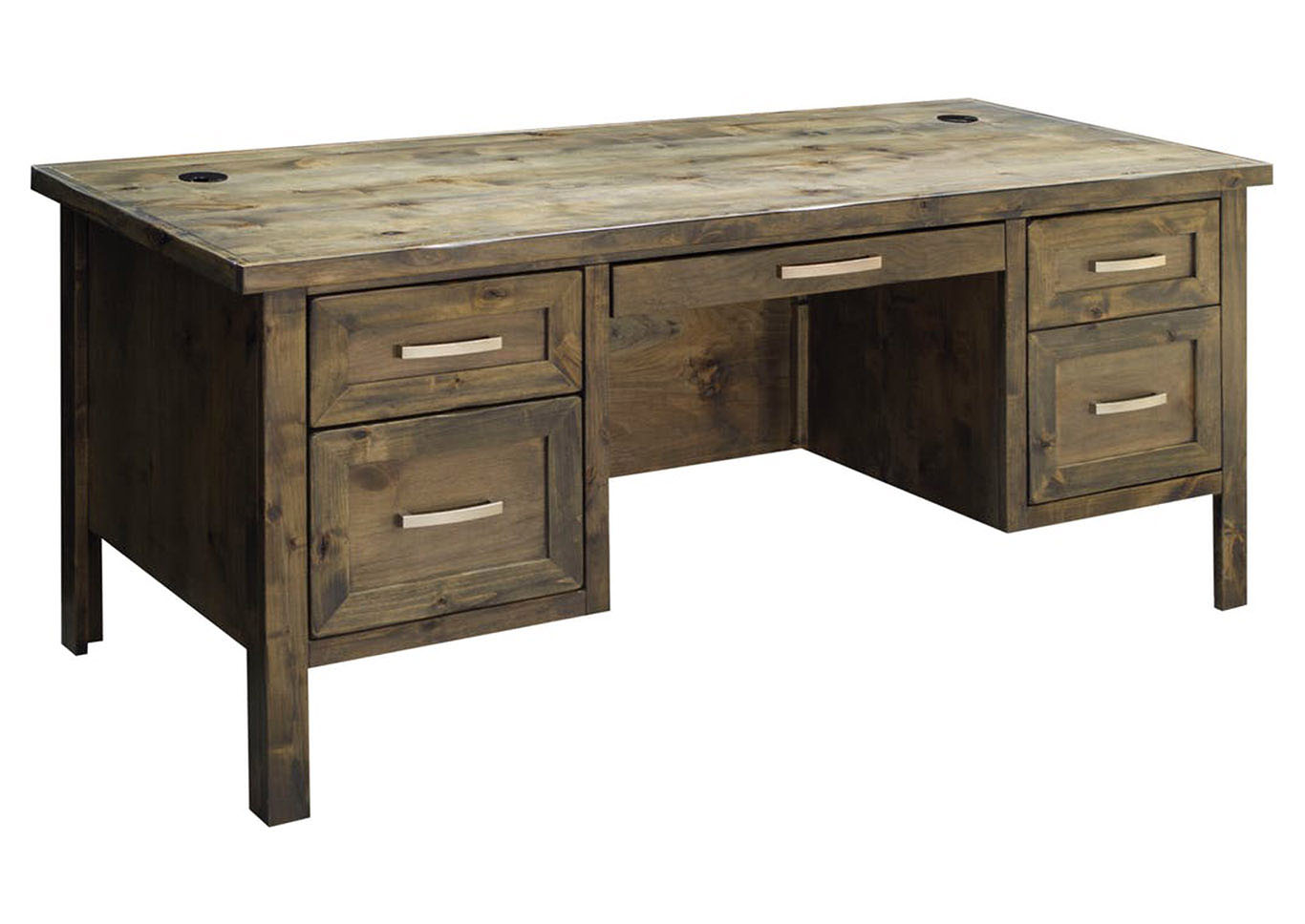 Legends Furniture Home Office Joshua Creek Executive Desk 767202 at FurnitureLand,Furniture Land