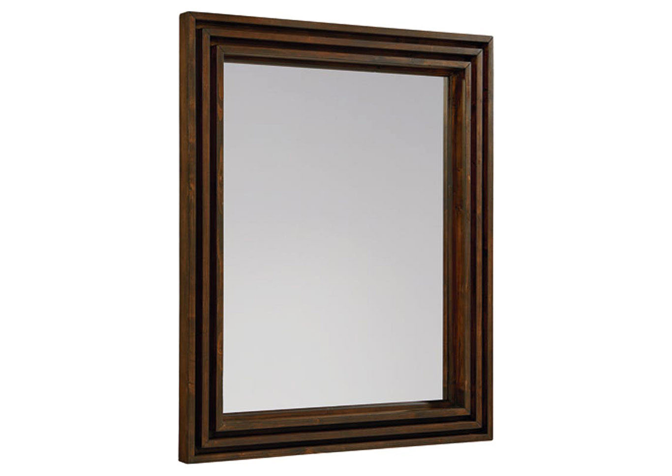 Magnolia Home by Joanna Gaines Bedroom Mirror, Barn Door Finish 770782 at FurnitureLand,Furniture Land