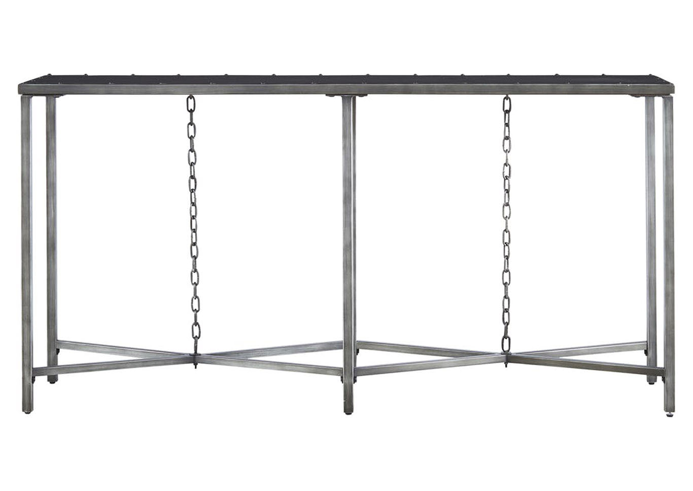 Universal Furniture Living Room Eliston Console Table 773633 at FurnitureLand,Furniture Land