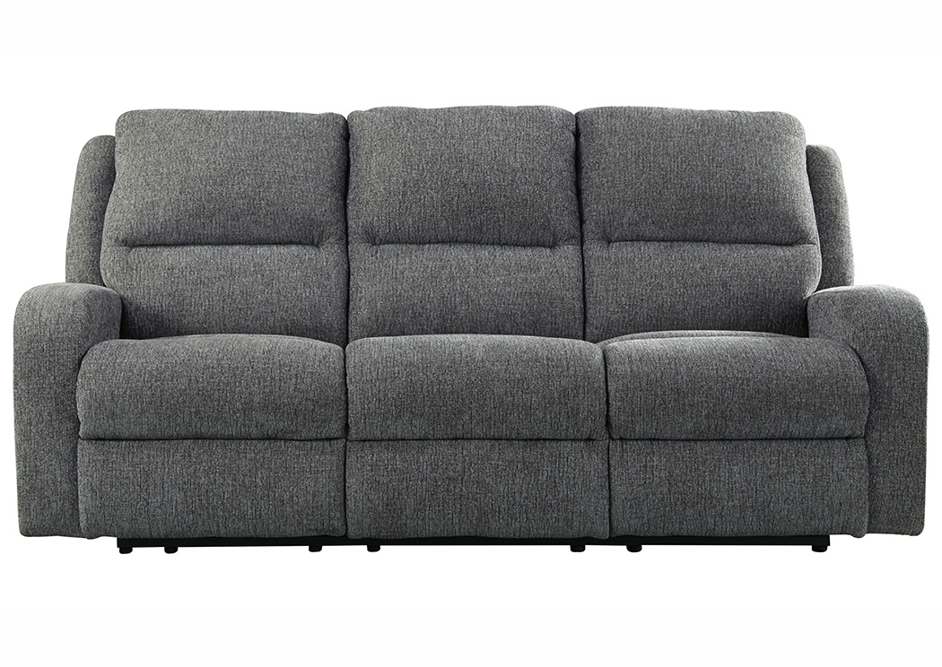 Signature Design by Ashley Living Room PWR REC Sofa with ADJ Headrest 792103 at FurnitureLand,Furniture Land