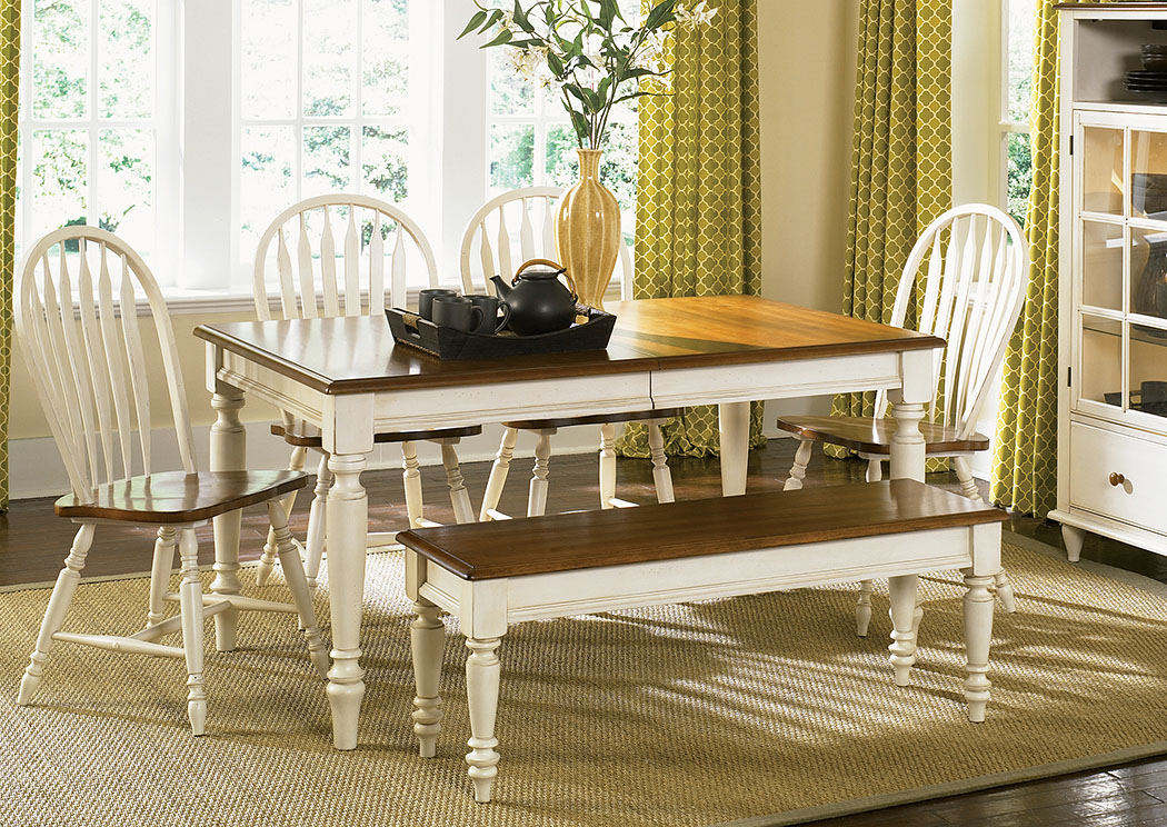 Liberty Furniture Dining Room Rectangular Leg Table at 479284 FurnitureLand,Furniture Land