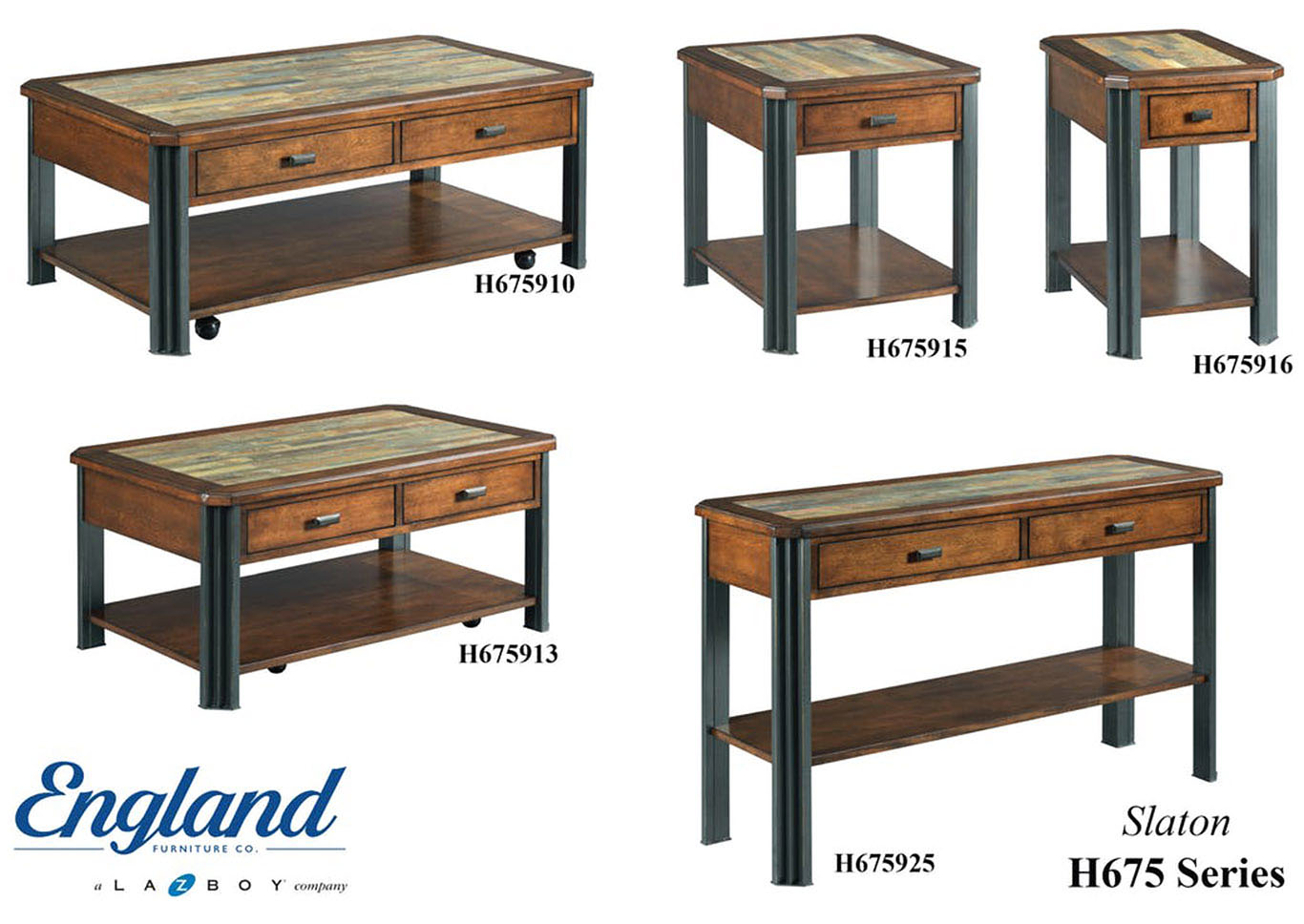 England Living Room Slaton Tables 792443 at FurnitureLand,Furniture Land