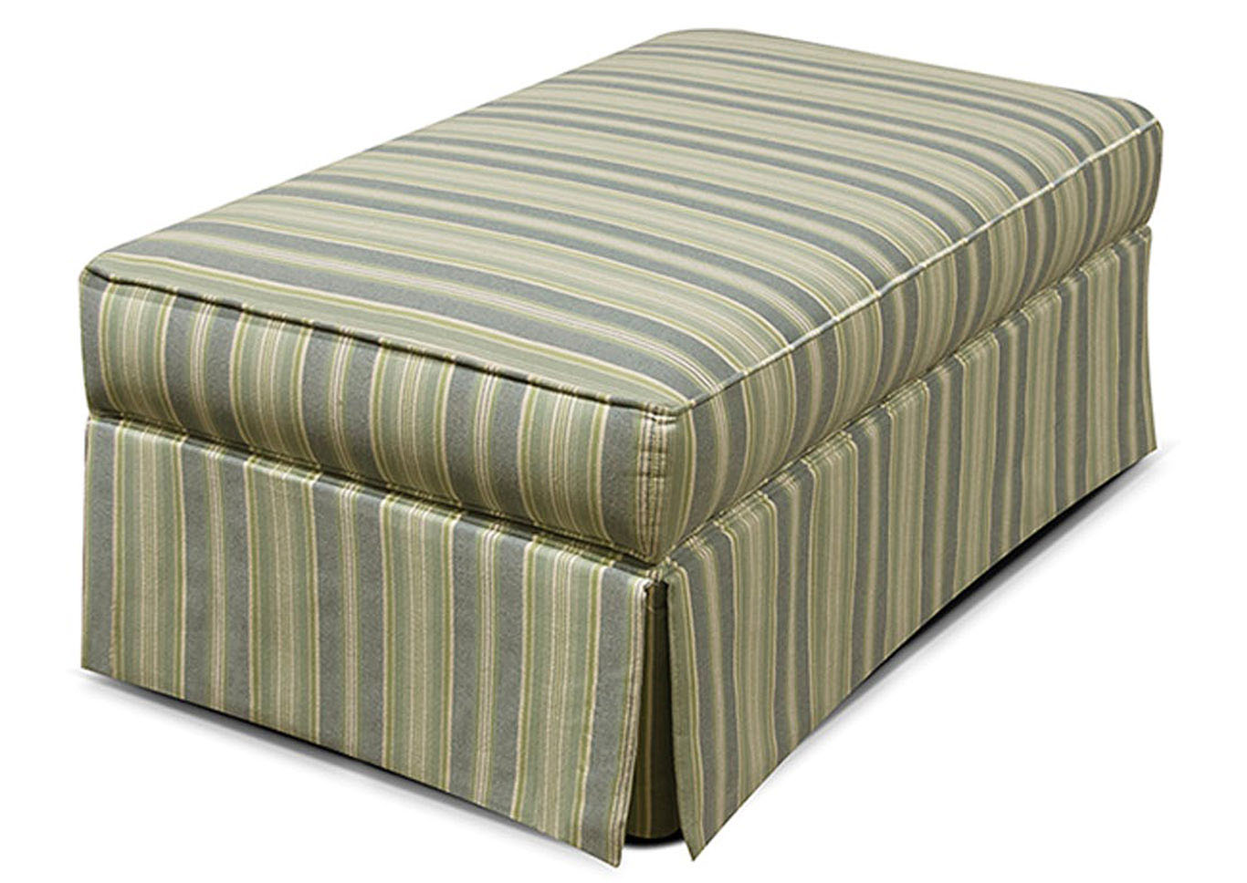 England Living Room Clare Storage Ottoman 802960 at FurnitureLand,Furniture Land