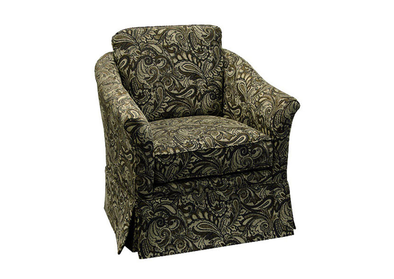 England Living Room Denise Swivel Chair 817628 at FurnitureLand,Furniture Land