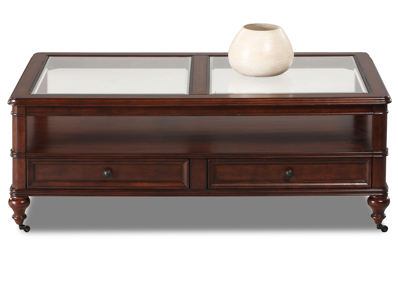 Klaussner Living Room Kinston Cocktail Table,Furniture Land