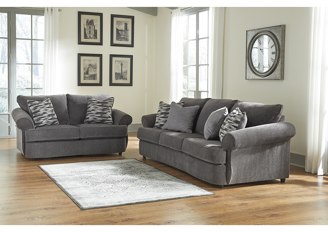 Allouette Ash Sofa and Loveseat,Furniture Land