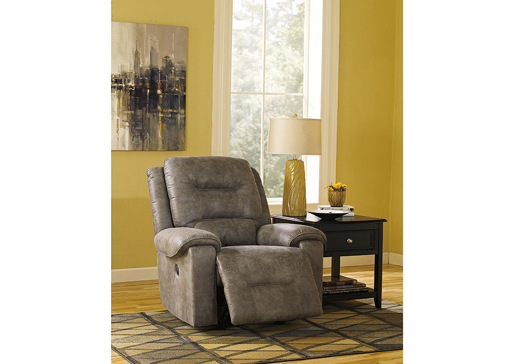 Signature Design by Ashley Living Room Rocker Recliner 637184 at FurnitureLand,Furniture Land